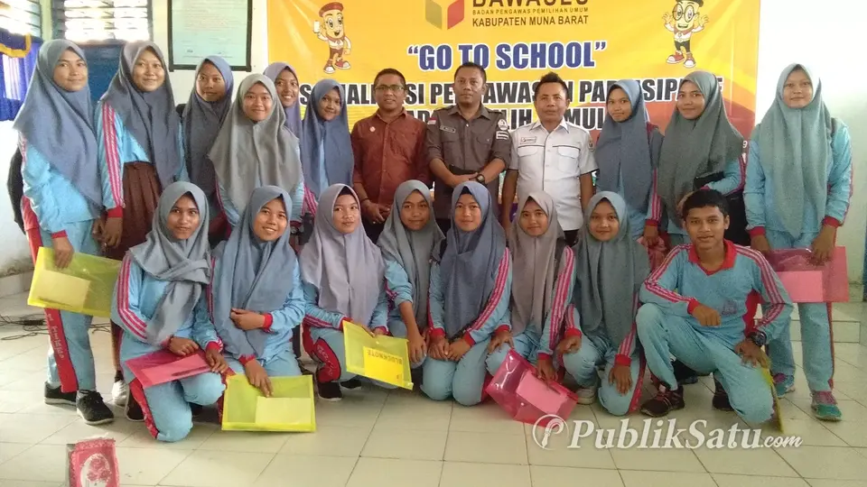 Bawaslu Mubar Edukasi Pelajar SMA Soal Pengawasan Partisipatif Pemilu Pemula