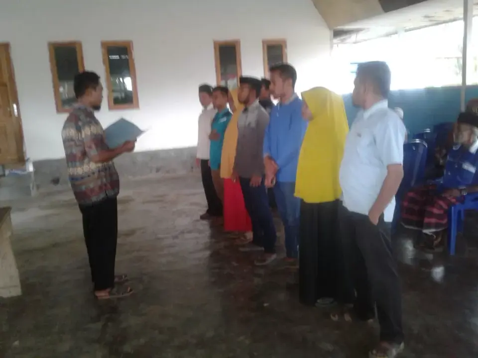 Panitia Pilkades Kasakamu Dilantik