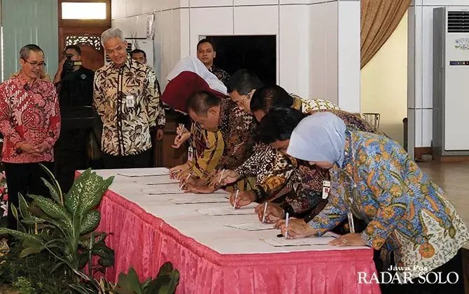 Kepala Daerah se Jateng Sepakat Terapkan Kurikulum Antikorupsi
