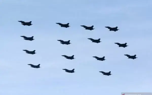 Pesawat F-16 Belgia Jatuh di Prancis