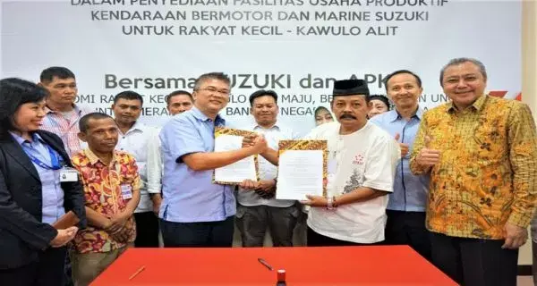 Pedagang Kaki Lima Dapat Penawaran Khusus Beli Motor dan Mobil Suzuki