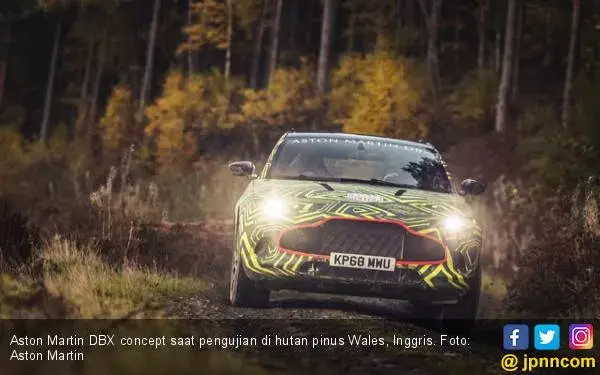 Aston Martin Sesumbar Performa SUV Pertamanya DBX