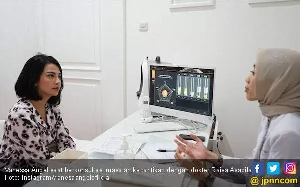 Ini Perawatan Wajah yang Cocok untuk Vanessa Angel