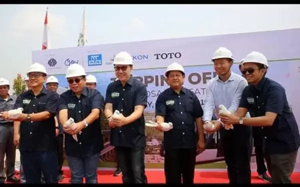 Serpong Garden Apartment Lakukan Topping Off Bellerosa dan Cattleya