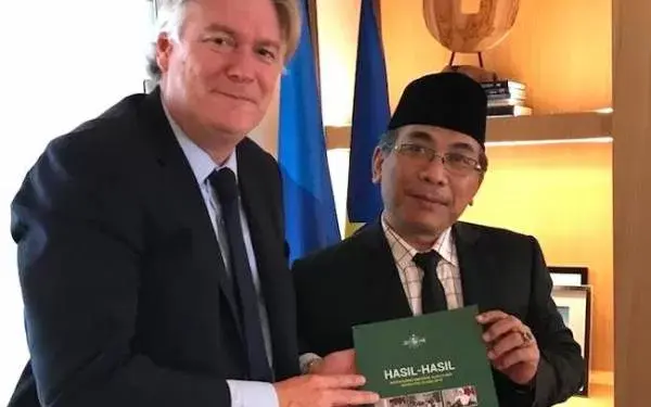 Ikhtiar Kiai Staquf Kampanyekan Islam Ala NU di Ibu Kota Uni Eropa