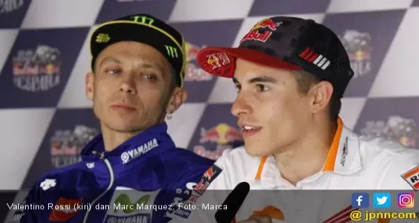 Kabar Terbaru soal Rossi vs Marquez di Kualifikasi MotoGP San Marino