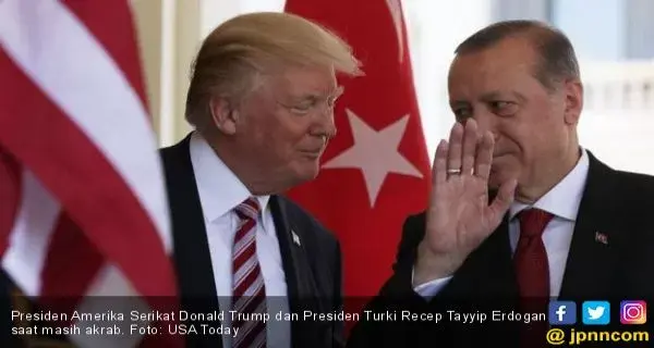 Takut Kena Sanksi, Erdogan Rayu Donald Trump