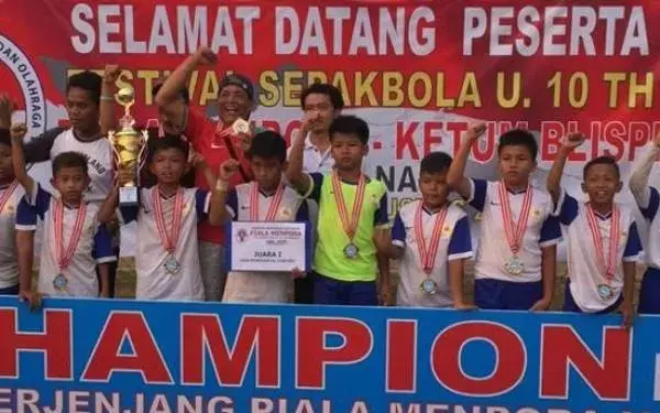 Marciano Norman Apresiasi Tim BLISPI KONI Allstar U-10