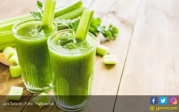 Minum Jus Seledri Bisa Bikin Kulit Mulus?