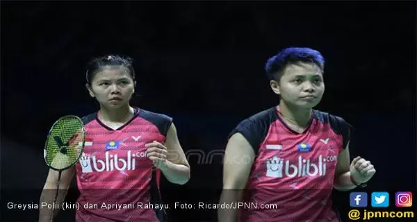 Taiwan Open 2019: Greysia/Apriyani ke Semifinal, Gregoria Kandas