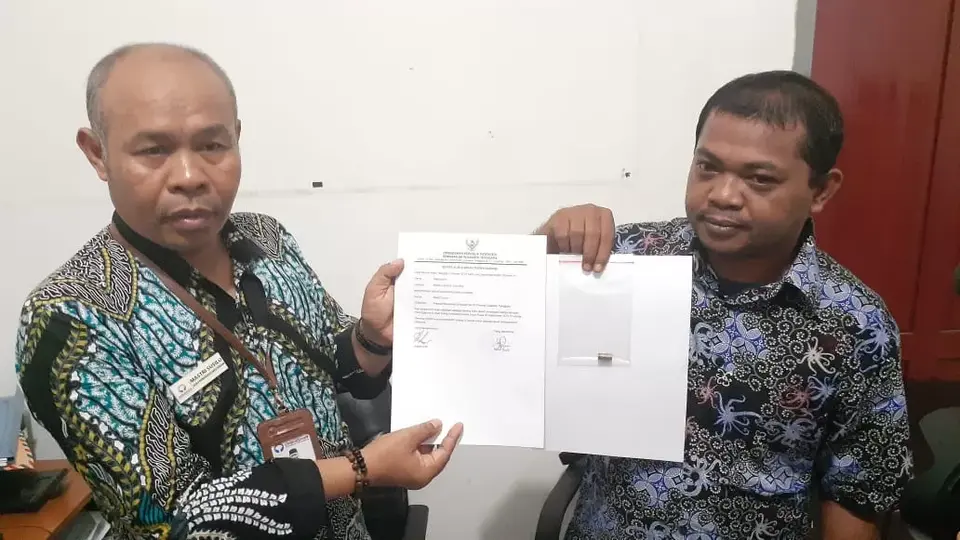 Walhi Serahkan Selongsong Peluru ke Ombudsman