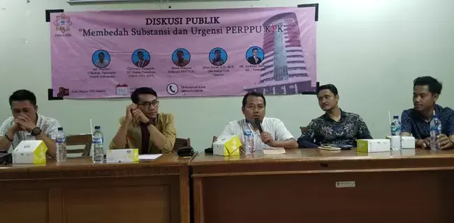 Dilema, Wacana Perppu KPK Diyakini Akan Menggantung