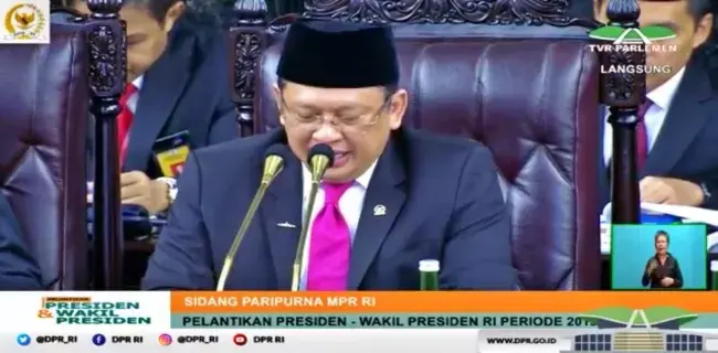 689 Anggota MPR Hadiri Sidang Pelantikan Jokowi-Maruf