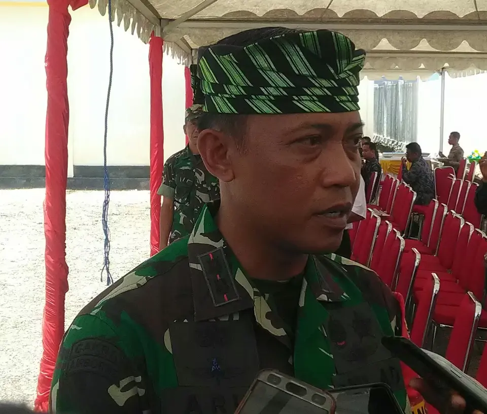 150 Anggota TNI Back Up TMMD ke-106 Busel