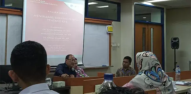 Revisi UU KPK Perlu Diberlakukan Dulu Sebelum Diuji Ke MK