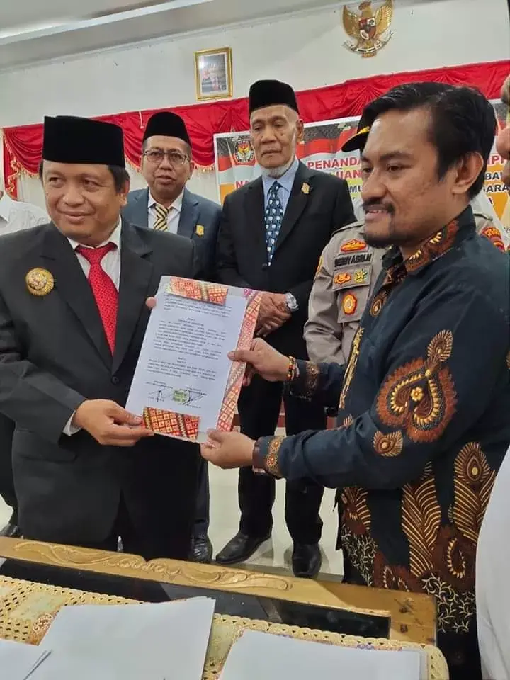 NPHD Buat Kebutuhan Pilkada Diteken Bupati Muna