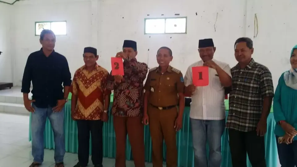 Dua Desa di Buteng Gelar Pencabutan Nomor Urut Cakades