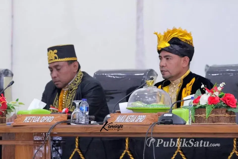 Wawali Baubau Pimpin Rapat Paripurna DPRD