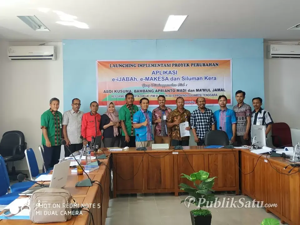 Pantau Konflik, Kabid Kesbangpol Buton Ciptakan e-Siluman Kera