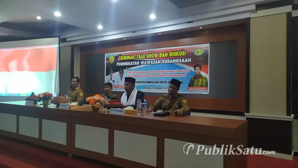 AS Tamrin Minta Para Tokoh Agama di Baubau Ikut Berantas Hoaks