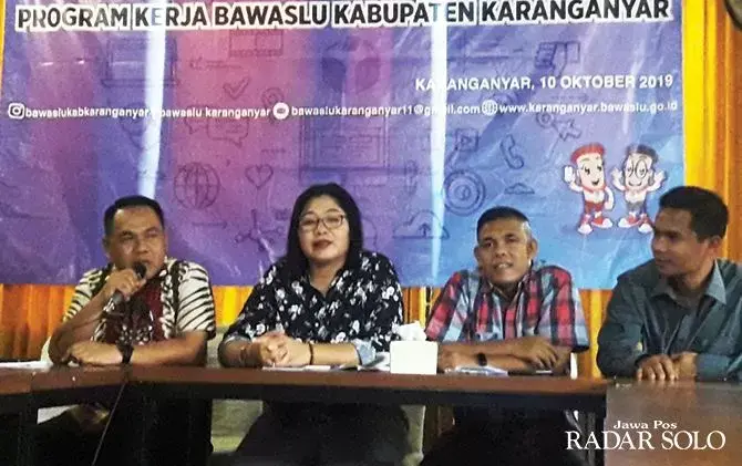 Bawaslu Klaten Rintis Desa Anti Money Politics