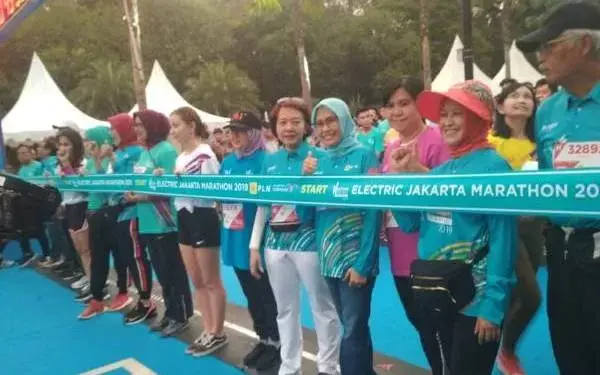 Electric Jakarta Marathon 2019 Diikuti Ribuan Pelari dari 45 Negara
