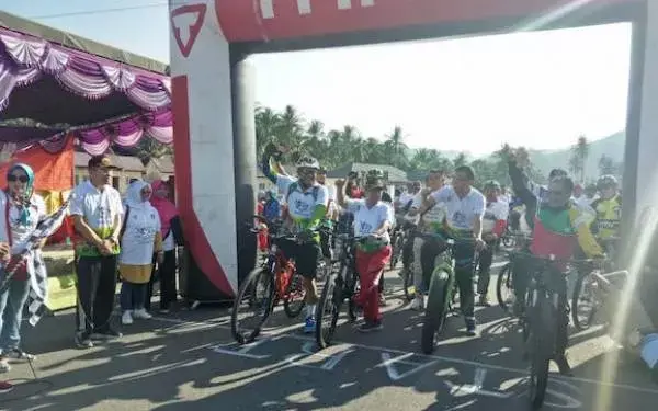 Gowes Nusantara, Pejabat-ASN Gorontalo Utara Diminta Naik Sepeda ke Kantor