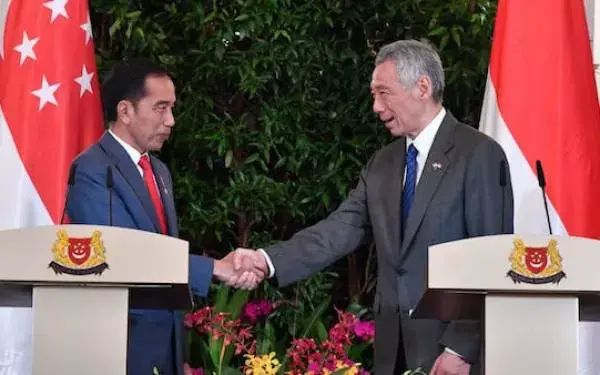 Indonesia - Singapura Komitmen Perkuat Kerja Sama Ekonomi