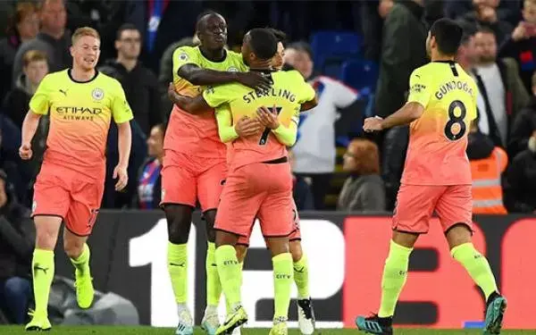 Menang dari Crystal Palace, Manchester City Masih 5 Poin di Belakang Liverpool