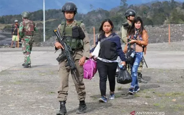 Pendatang di Ilaga Papua Mengungsi, Trauma Mendengar Bunyi Senjata Setiap Hari