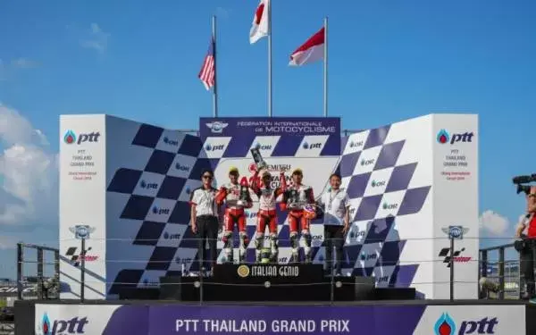Dua Pembalap Indonesia Kibarkan Bendera Merah Putih di ATC Thailand