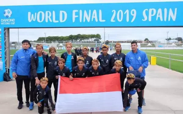 Tim U-12 Indonesia Posisi Keempat Danone Nations Cup 2019
