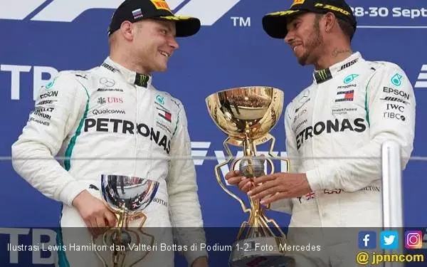 F1 Rusia 2019: Ferrari Gagal Menggulung Mercedes, Ini Sebabnya