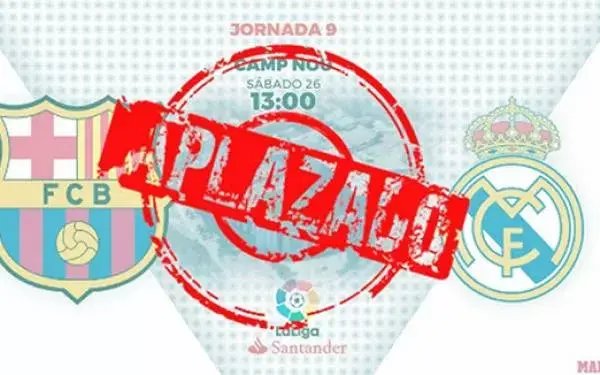 El Clasico Barcelona vs Real Madrid Resmi Ditunda, Waktunya Belum Pasti