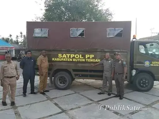 Satpol-PP dan Damkar Buteng Akhirnya Miliki Mobil Dalmas