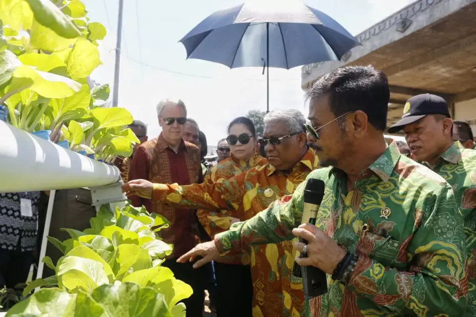 Mentan: Bangsa Mandiri dan Merdeka Mampu Mencukupi Kebutuhan Pangannya