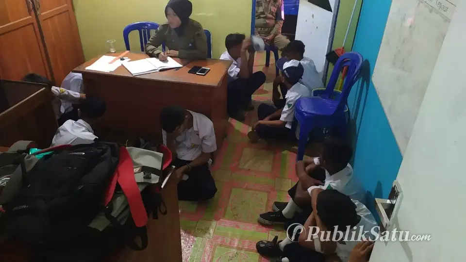 Hendak Pesta Miras, 11 Pelajar di Baubau Diamankan Petugas