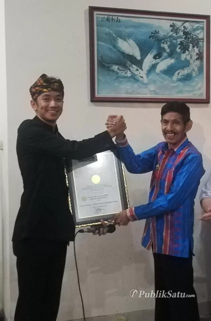 Pemkot Baubau Sabet Rekor MURI Dunia Pekande-kandea Terpanjang