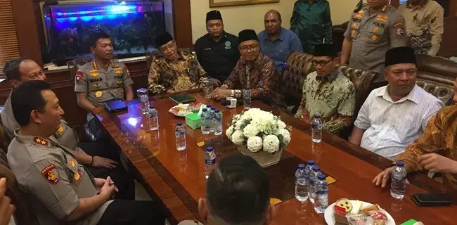 Sambangi PBNU, Kapolri: Komitmen NU Untuk NKRI Tak Perlu Diragukan