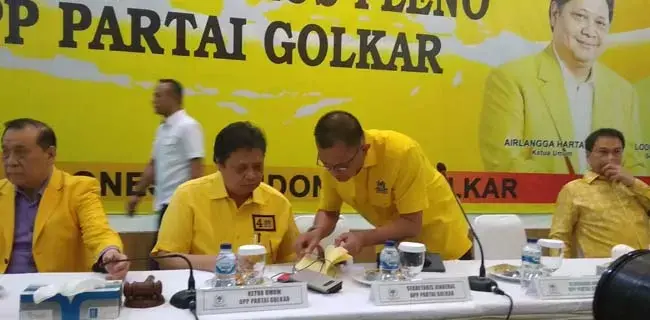 Digelar Tertutup, Rapat Pleno Golkar Bahas Rapimnas Hingga Pilkada 2020