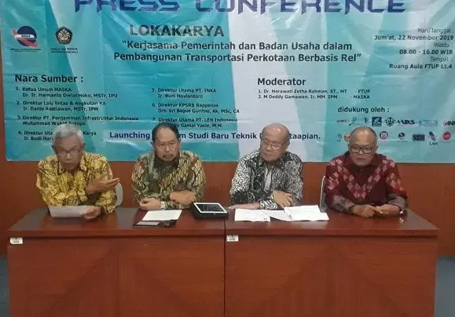 Siapkan SDM Berkualitas, UP Buka Prodi Teknik Perkeretaapian
