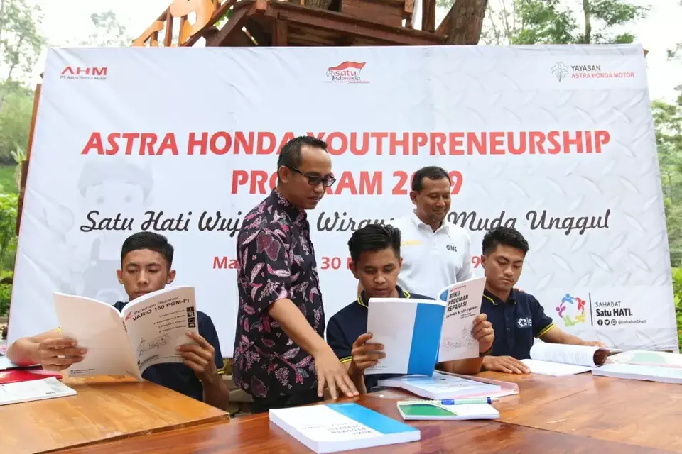 Yayasan AHM Kembali Menggelar Astra Honda Youthpreunership Program II