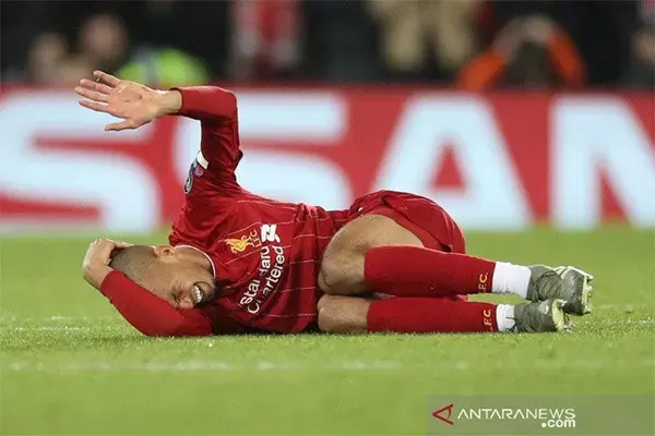 Fabinho Cidera, Kabar Buruk Buat Liverpool