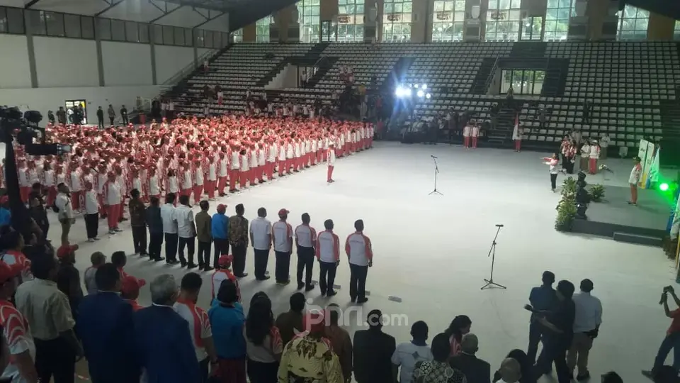 Jokowi Lepas Kontingen Indonesia ke SEA Games Filipina
