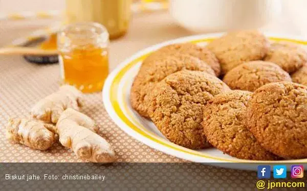 Camilan Sehat, Catat Resep Membuat Biskuit Jahe