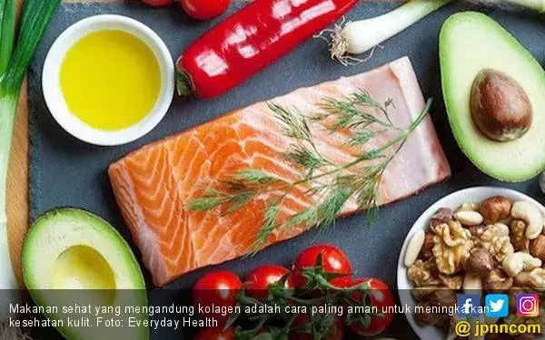 Hindari Penuaan Dini dengan Konsumsi 13 Makanan Kaya Kolagen