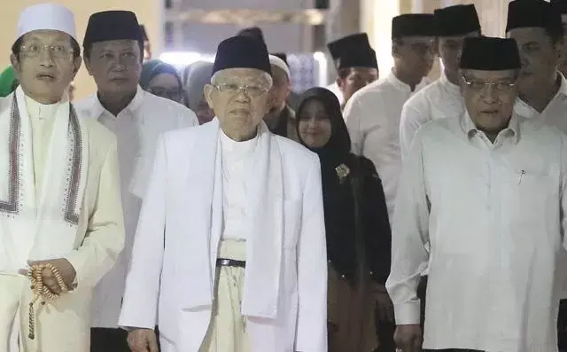 Wapres Ma’ruf Amin Minta Cara Berpikir Warga NU Harus Moderat