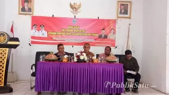 Sekda: 2020, Tahun Penegakan Disiplin ASN Buteng!