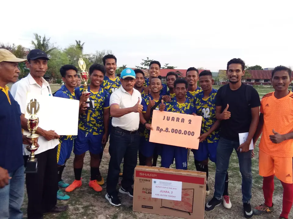 FC Mawasangka Juara Bupati Buteng Cup III Melalui Adu Pinalti