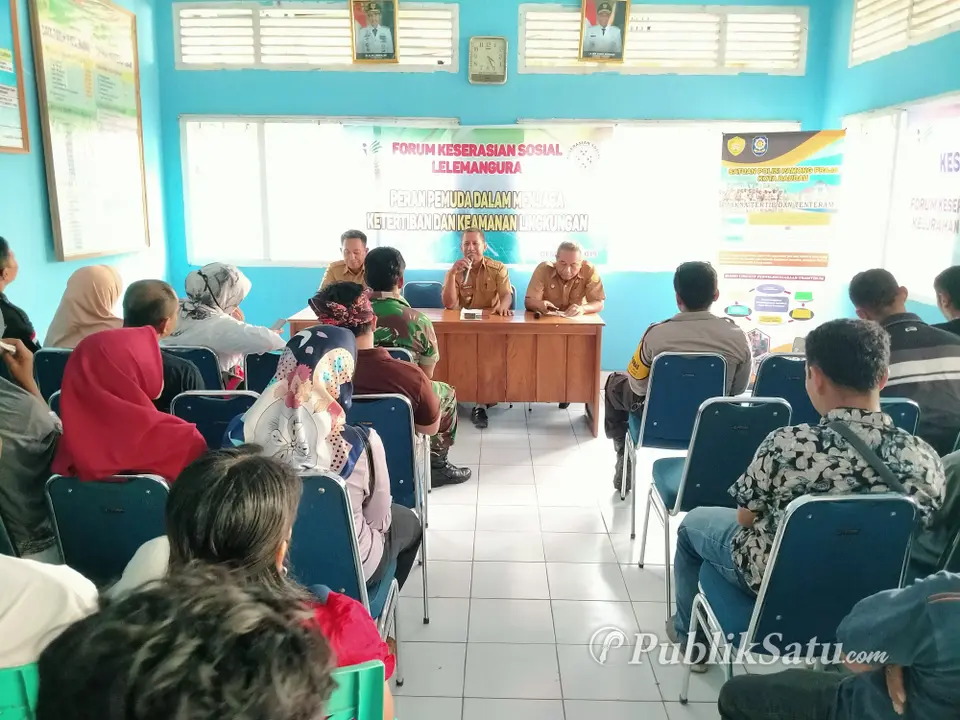 Pemuda Melai Ikut Jaga Kamtibmas Benteng Keraton